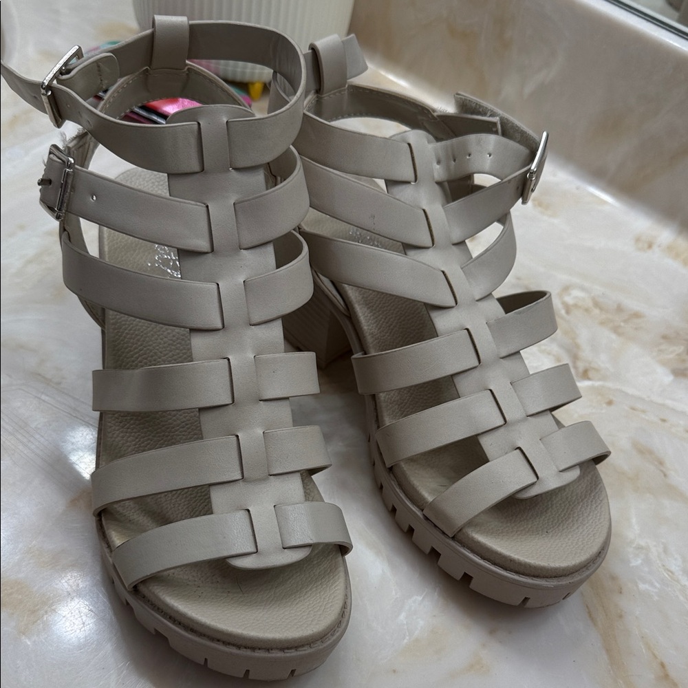 Matilda Jane Beige Strappy Sandals